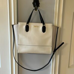 KATE SPADE SAFFIANO LEATHER TRI COLOUR BAG